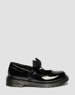 Merceditas Maccy II para junior de charol in Negro