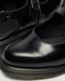 Merceditas Madeline de piel Smooth&nbsp; in Negro