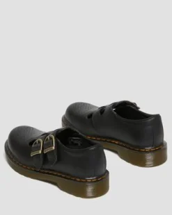 Merceditas 8065 para junior de piel Softy T in Negro