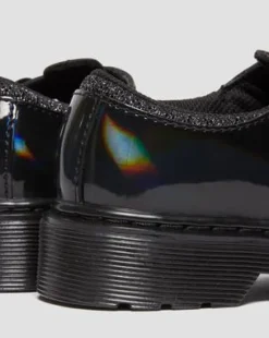 Merceditas 8065 Rainbow para junior in Negro