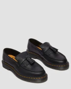 Mocasines Adrian de piel Ambassador con borla in Negro