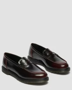 Mocasines Mayfare de piel Rub Off in Rojo Cereza