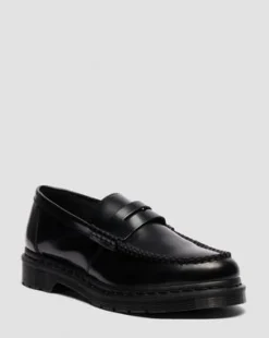 MOCASINES PENTON MONOCROMÁTICOS DE PIEL SMOOTH in Negro