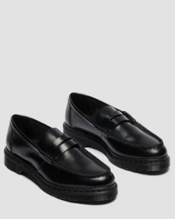 MOCASINES PENTON MONOCROMÁTICOS DE PIEL SMOOTH in Negro