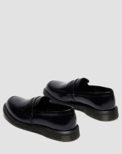 Mocasines Temara de piel Polished Smooth in Negro