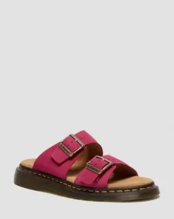 Sandalias Josef de piel Nubuck in Rosa