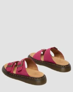 Sandalias Josef de piel Nubuck in Rosa