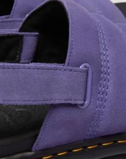 Sandalias Kole de ante&nbsp;&nbsp; in Morado Crepúsculo