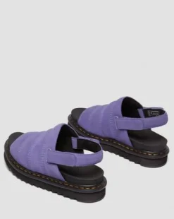 Sandalias Kole de ante&nbsp;&nbsp; in Morado Crepúsculo