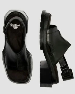 Sandalias Maybole de piel Wanama in Negro