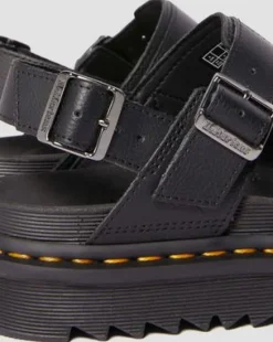 Sandalias Voss li de piel Athena in Negro