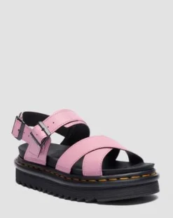 Sandalias Voss li de piel Athena in Rosa Empolvado