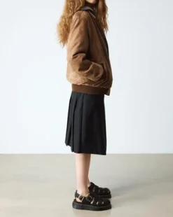 Sandalias Wrenlie Fisherman de piel Grizzly in Negro