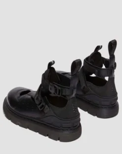 Sandalia VENT XX01 de piel in Negro