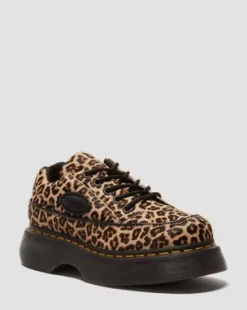 Zapato Buzz de leopardo con 5 ojales in Leopardo