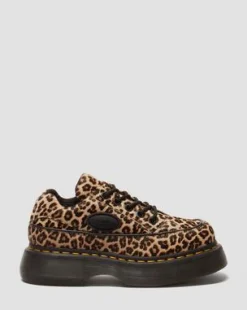 Zapato Buzz de leopardo con 5 ojales in Leopardo