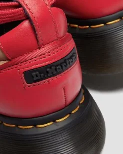 ZAPATOS BAILARINAS DE PIEL in Rojo
