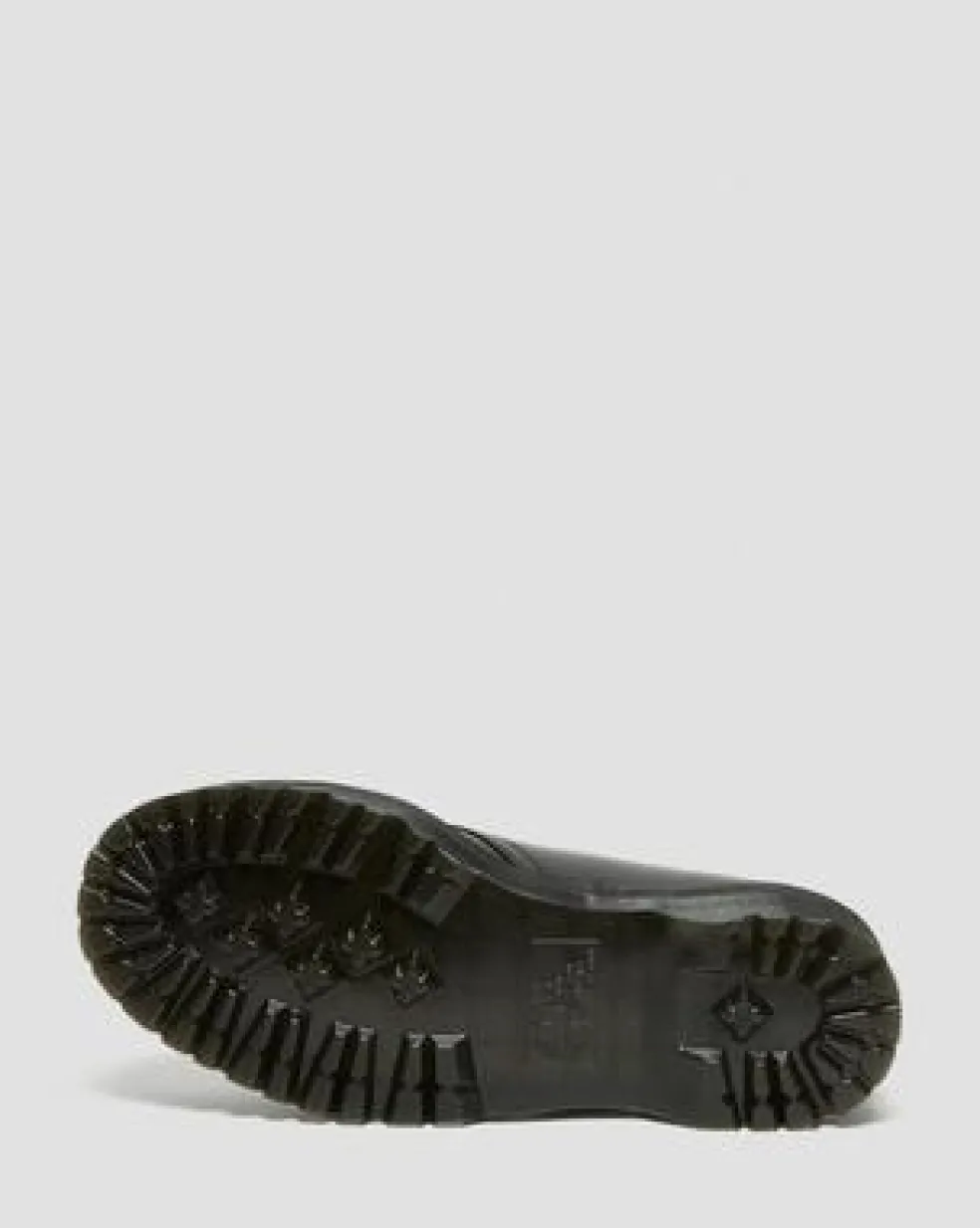 Zapatos con plataforma 1461 Quad de piel Smooth in Negro