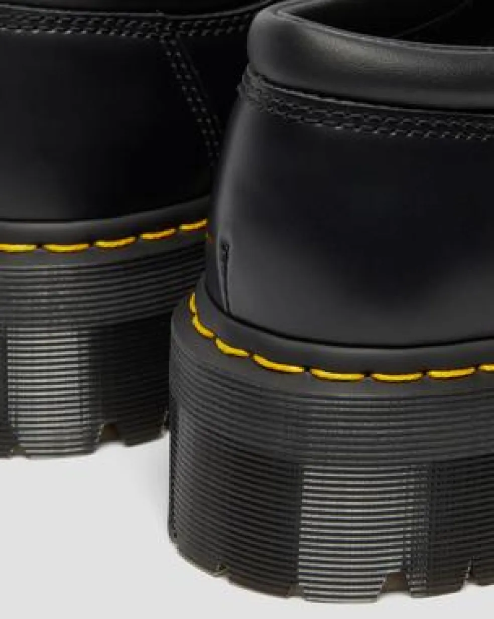 Zapatos con plataforma 8053 Quad de piel Smooth in Negro