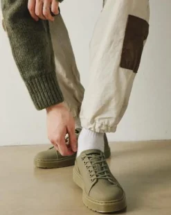 Zapatos Dante Casual en lona in Muted Olive