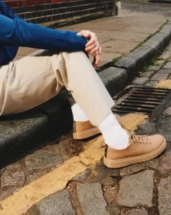 Zapatos Dante Casual en lona in Savannah Tan