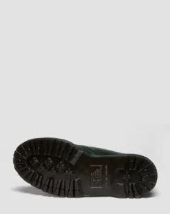 Zapatos 1461 de piel Buckingham in Verde Dm's