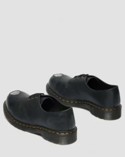 Zapatos 1461 de piel con puntera de acero in Negro