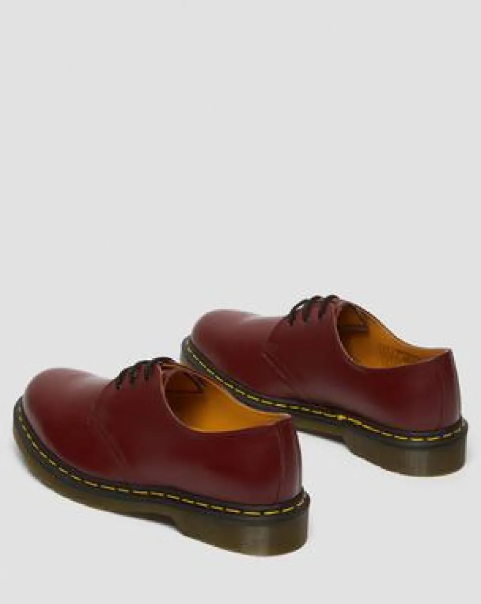 Zapatos 1461 de piel Smooth in Rojo Cereza