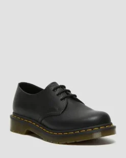 Zapatos 1461 de piel Virginia in Negro