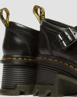 Zapatos de tacón Corran de piel Atlas in Negro
