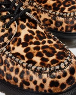ZAPATOS LOWELL CON ESTAMPADO DE LEOPARDO Y PUNTERA DE MOCASÍN in Leopardo