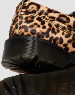 ZAPATOS LOWELL CON ESTAMPADO DE LEOPARDO Y PUNTERA DE MOCASÍN in Leopardo