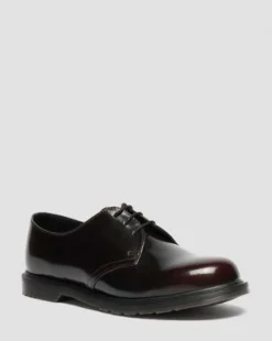 Zapatos Mayfare de piel Rub Off in Rojo Cereza