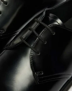 Zapatos Mayfare de piel Smooth in Negro