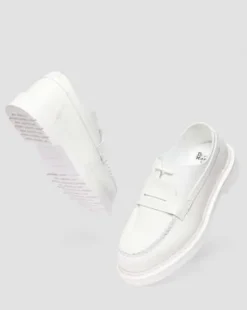 ZAPATOS 1461 / PENTON MM6 DE PIEL in Blanco