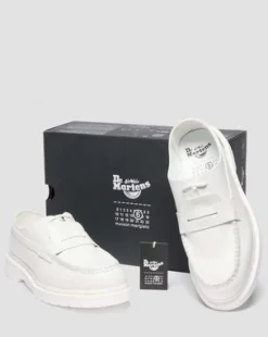 ZAPATOS 1461 / PENTON MM6 DE PIEL in Blanco