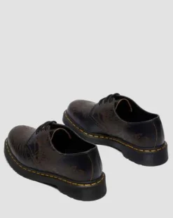 Zapatos 1461 Phoenix de piel Vintage Smooth in Negro