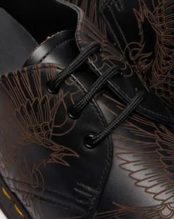 Zapatos 1461 Phoenix de piel Vintage Smooth in Negro