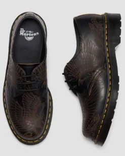 Zapatos 1461 Phoenix de piel Vintage Smooth in Negro