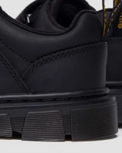 Zapatos Raffe de piel con tira para junior in Negro