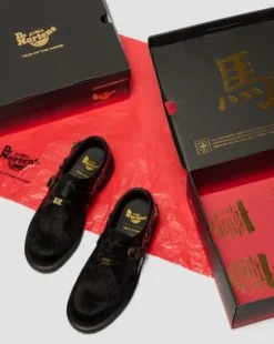 Zapatos 1461 Year Of The Horse de piel in Negro