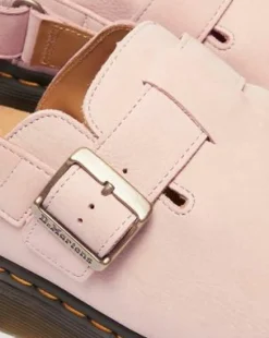Zuecos Jorge Ii de piel Nubuck&nbsp; in Rosa Polvo
